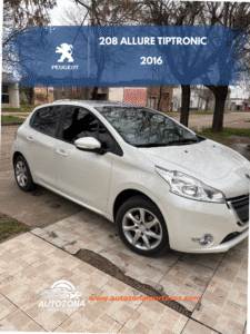 Peugeot 208 allure tiptronic